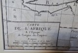 Harta Africii in epoca Imperiilor, 1770