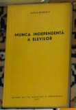 Vasile Bunescu - Munca independenta a elevilor