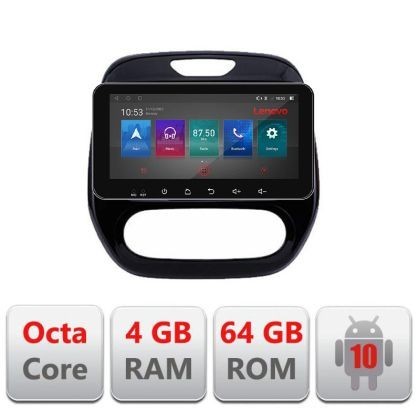 Navigatie Renault Captur I-CAPTUR 4+64 ecran 10.33&quot; Android Waze USB Navigatie Internet Youtube Radio CarStore Technology