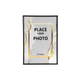 Ramă foto, model A3, dimensiune 30x42cm, neagră