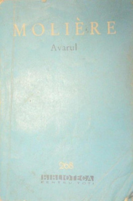 AVARUL-MOLIERE 1964 foto