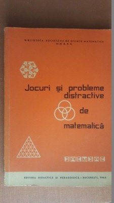 Jocuri si probleme distractive de matematica foto