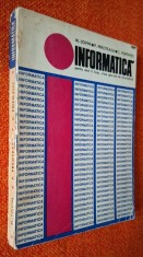 Informatica pentru anul II liceu, clase speciale de informatica - M. Lovin, P. Preoteasa, 1973 (FORTRAN)