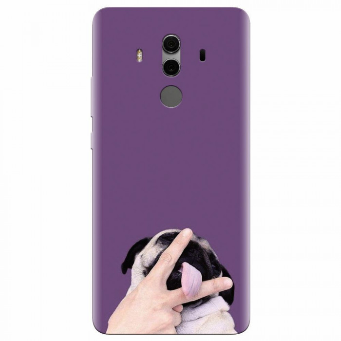 Husa silicon pentru Huawei Mate 10, Cute Dog 2