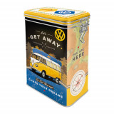 Cutie metalica cu capac etans - VW Bulli - Let&#039;s Get Away!