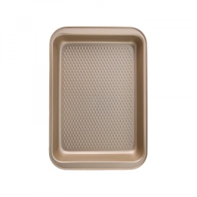 Tava de copt dreptunghiulara ZASS Gourmet, ZG-BW 04, Bronz - NOU foto