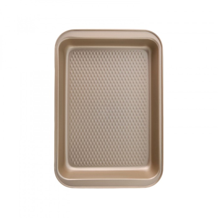 Tava de copt dreptunghiulara ZASS Gourmet, ZG-BW 04, Bronz - NOU