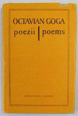 POEZII / POEMS de OCTAVIAN GOGA , 1982 foto