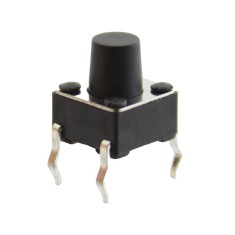 Microintrerupator 6x6mm, OFF-(ON), SPST-NO, NINIGI, T157144 foto
