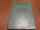 INSTRUCTIA DE SEMNALIZARE - Nr.4 - Ministerul Cailor Ferate - 1969, 200 p., Alta editura