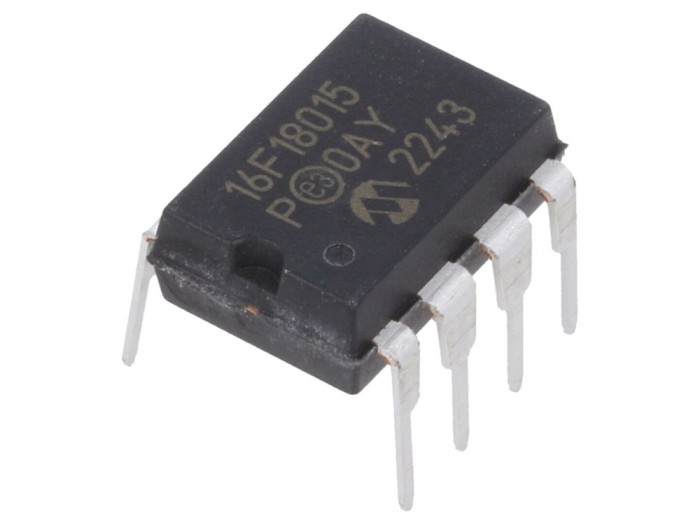 Microcontroler PIC ADC DAC THT