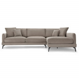 L-Shape Sofa Maggie Beige Right