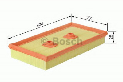 Filtru aer MERCEDES S-CLASS (W221) (2005 - 2013) BOSCH F 026 400 482 foto