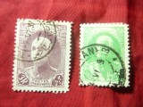 2Timbre Iran 1936- Rege Resa Pahlewi , stampilate, Stampilat