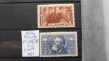 1936-Franta-YT318,319-c.set-MH-YT=19 E, Stampilat