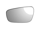 Geam oglinda Opel Corsa B 01.1993-10.2001 partea stanga BestAutoVest crom plana cu incalzire