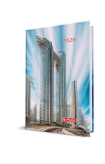 AGENDA DATATA A5, MOTIVE, 352 PAGINI, COPERTA BURETATA, MOTIV DUBAI 2026