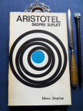Aristotel - DESPRE SUFLET (prima editie 1969, tiraj mic), semnată M.H.Simionescu