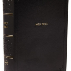 Nkjv, Reference Bible, Compact, Leathersoft, Black, Red Letter Edition, Comfort Print: Holy Bible, New King James Version