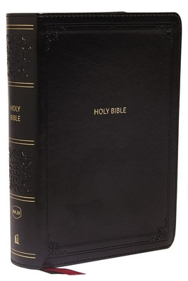 Nkjv, Reference Bible, Compact, Leathersoft, Black, Red Letter Edition, Comfort Print: Holy Bible, New King James Version foto