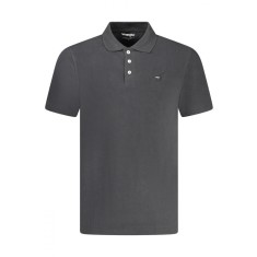 Tricou polo barbati, cu mini logo brodat, Regular fit, Negru, S