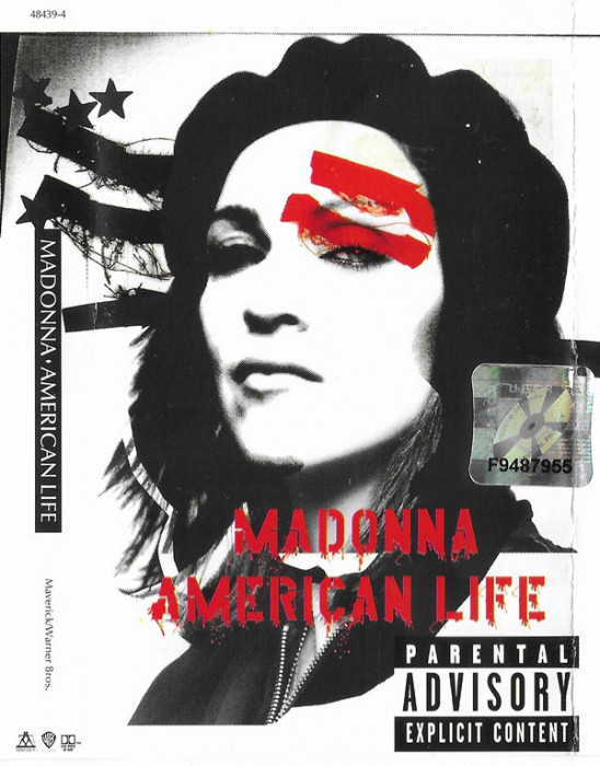 Casetă audio Madonna &lrm;&ndash; American Life, originală