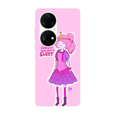 Husa compatibila cu Huawei P40 model Princess Bumble gum adventure time, Silicon, TPU, Viceversa foto