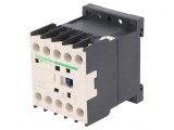 Contactor 4P NO 4x 24VDC 9A Șină DIN