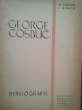 G. Scridon - George Cosbuc. Bibliografie (1965)