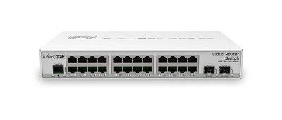 Management Switch 24 x Gigabit, 2 x SFP+ - Mikrotik CRS326-24G-2S+IN foto