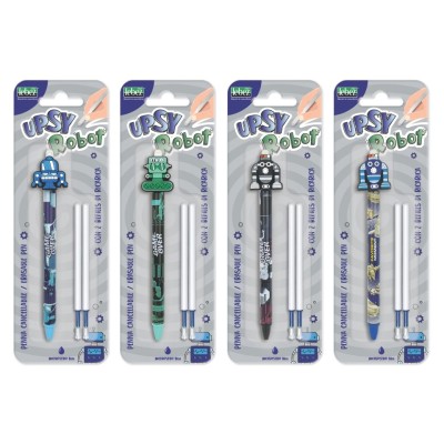 Set pix care se sterge cu snap si 2 rezerve, Upsy Robot (blister) foto