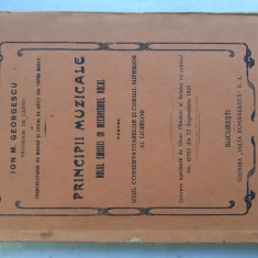 PRINCIPII MUZICALE.ROLUL EMISIEI IN MECANISMUL VOCAL-ION M.GEORGESCU-1922E1.