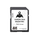 SD Card hărți navigație Mazda NB1 Europa 2026 pentru Mazda 6 CX-5 CX-9