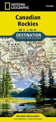 Canadian Rockies Destination Guide Map