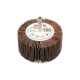 Cumpara ieftin Perie abrazivă circulară cu tijă 80 x 40 x 6 mm granulație 60 Yato YT-83382