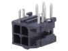 Soclu cablu-placă Micro-Fit 3.0 3mm 4 PIN THT aurit 5A, MOLEX