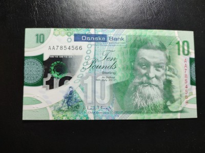 IRLANDA 10 POUNDS 2017 foto
