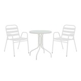 Cumpara ieftin Masa dining Watson, Pako World, Alb, 60x60x70 cm
