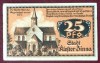 Germania notgeld 25 pfennig 1920 Zinna **