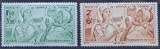 Guiana Franceză (Colonie Franceză / Poșta Aeriană) 1942 - Set 2 Timbre Benefice &bdquo;Protecția Copilului Indigen / Poșta Aeriană&rdquo; -KV1