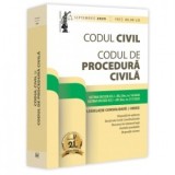 Codul civil si Codul de procedura civila: septembrie 2025. Editie tiparita pe hartie alba - Dan Lupascu