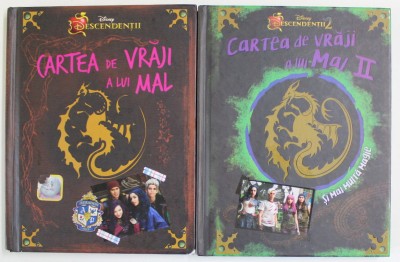 CARTEA DE VRAJI A LUI MAL , VOLUMELE I - II , SERIA DESCENDENTII de TINA MCLEEF , 2015 foto