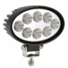 Proiector LED 24W, 8 LED-uri, 2280 Lumeni, IP67, 10-30V, Auto, Jeep, Barca, Bicicleta, Camion, Negru