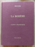 Giacomo Puccini La Boheme Canto e pianoforte