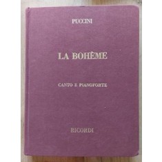 Giacomo Puccini La Boheme Canto e pianoforte