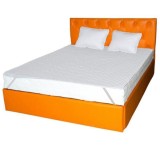 Set Saltea cu spuma, Nova Comfort Flex 140x200x20cm, fermitate tare, hipoalergenica, husa detasabila, Saltsib plus 2 perne matlasate, microfibra, 50x7