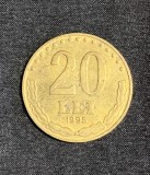 Moneda 20 lei 1995