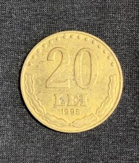 Moneda 20 lei 1995 foto