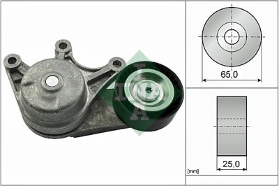 INA 534 0535 10 Intinzator curea, curea distributie foto