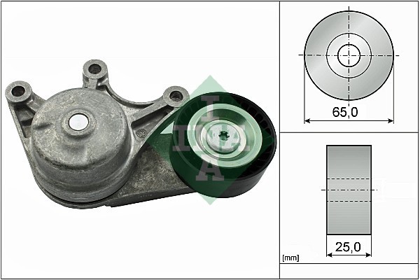 INA 534 0535 10 Intinzator curea, curea distributie